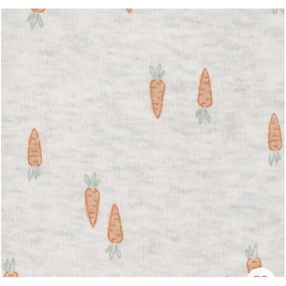Carter's Just One You Baby Unisex 2pk Chick & Carrot Bodysuit 12 Months - Picture 9 of 9